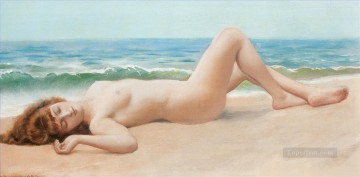 Desnudo Painting - Nu Sur La Plage dama desnuda John William Godward